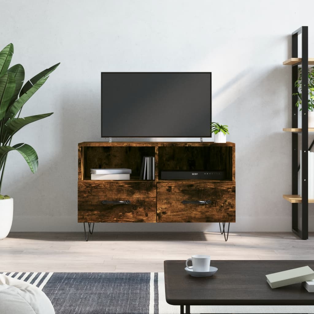 Tv Cabinet 80X36X50 Cm Engineered Wood