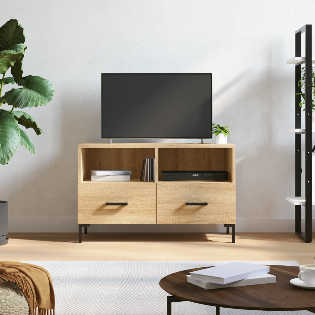 Tv Cabinet 80X36X50 Cm Engineered Wood