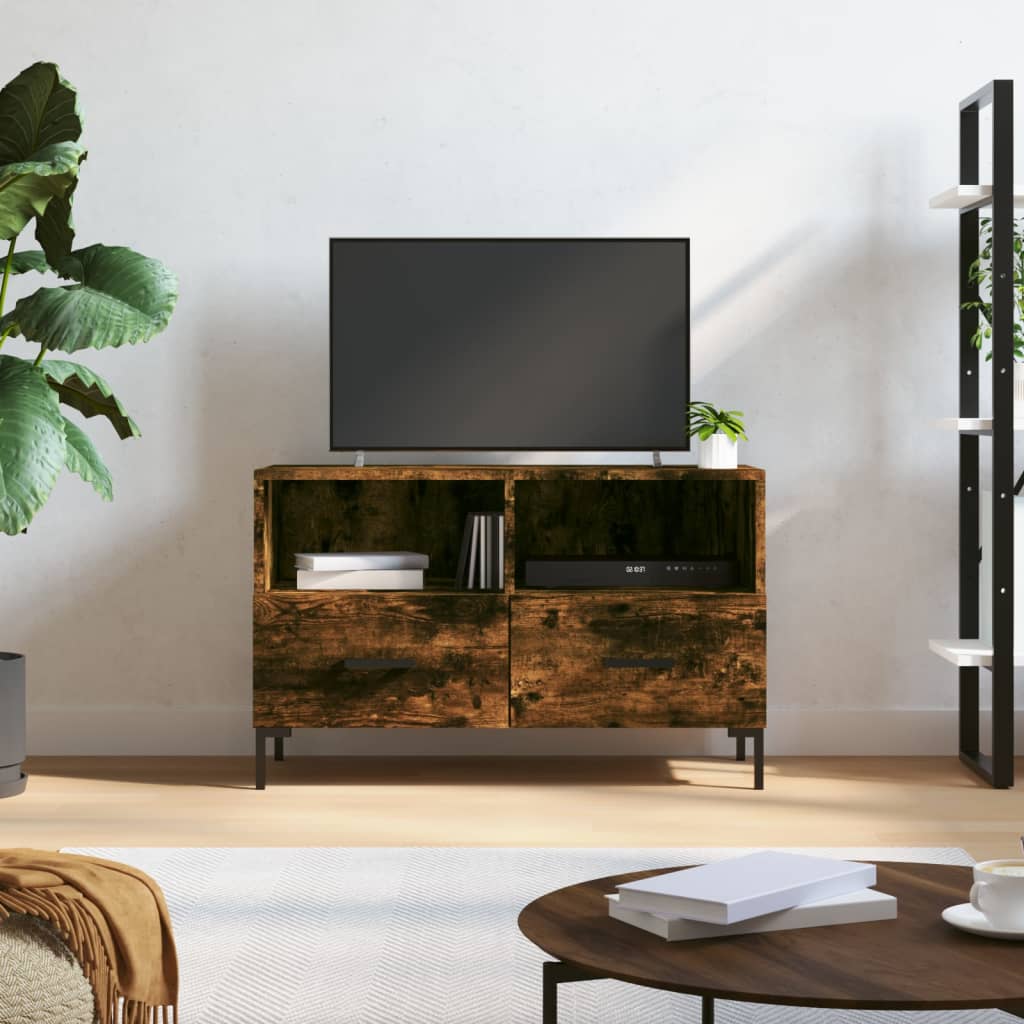Tv Cabinet 80X36X50 Cm Engineered Wood