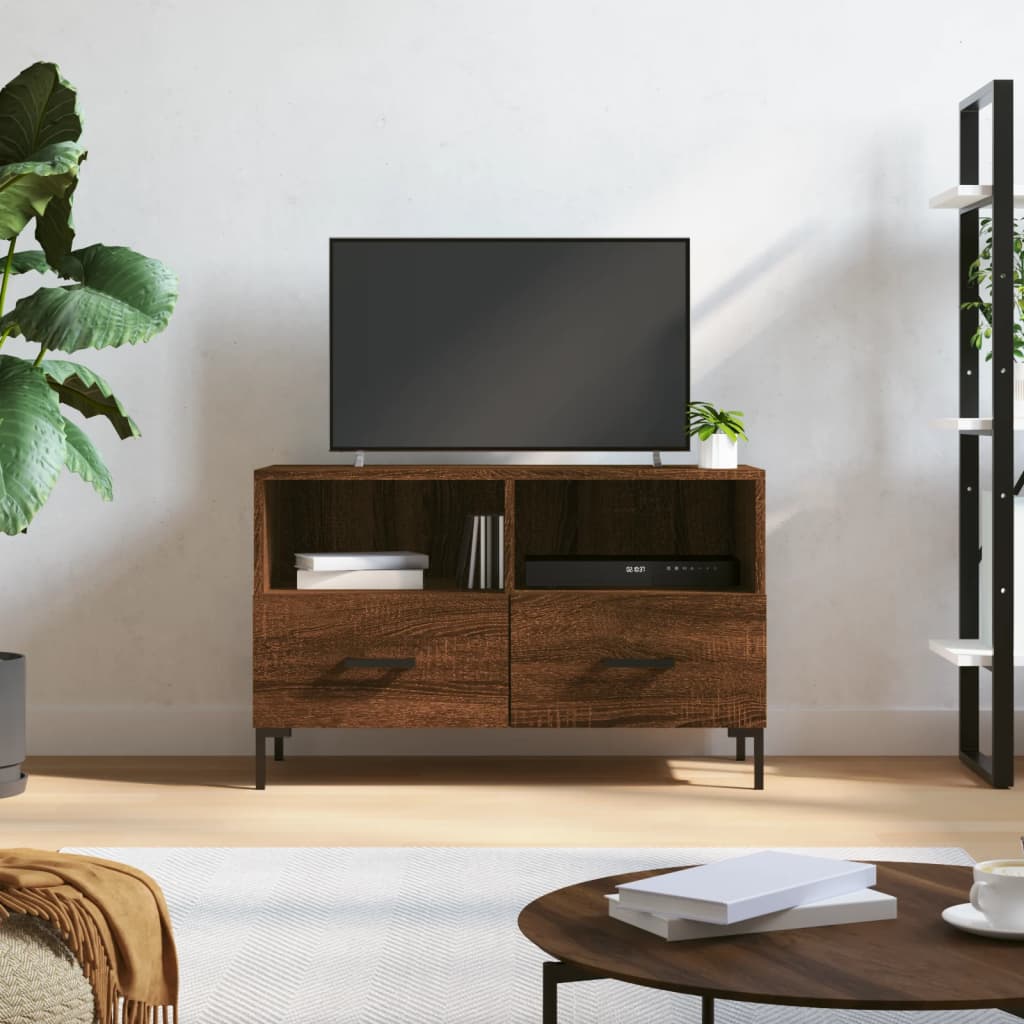 Tv Cabinet 80X36X50 Cm Engineered Wood