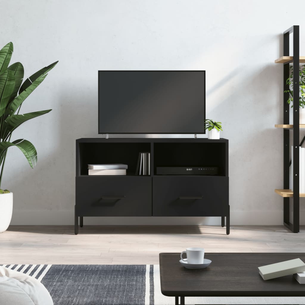 Tv Cabinet 80X36X50 Cm Engineered Wood