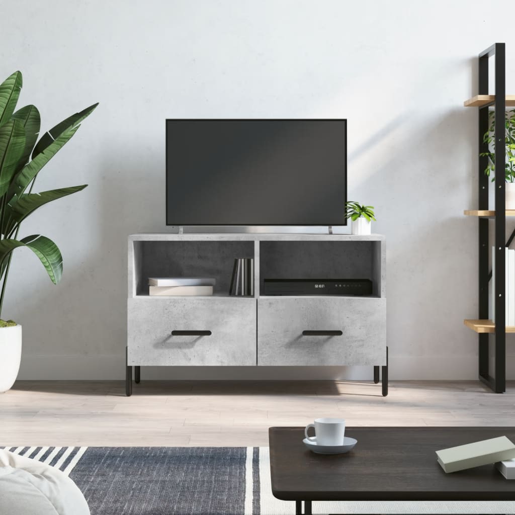 Tv Cabinet 80X36X50 Cm Engineered Wood