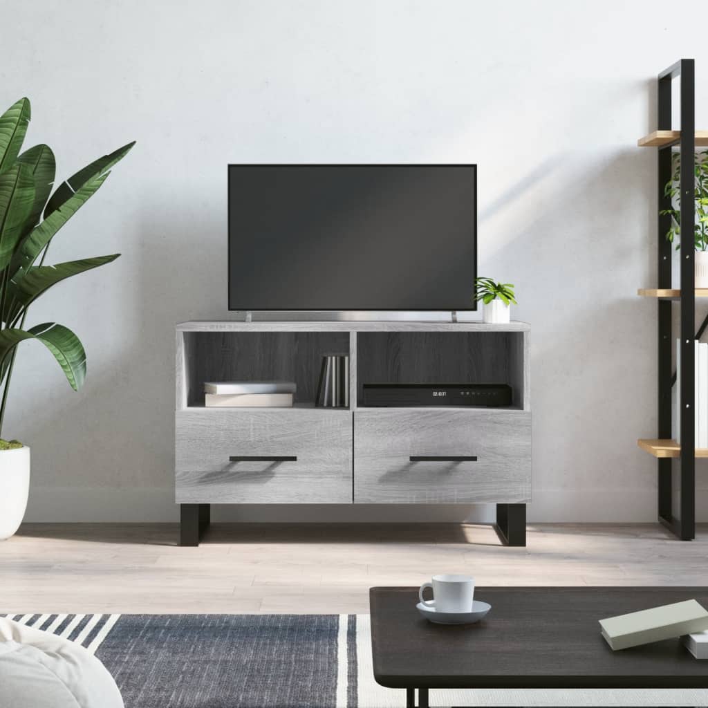 Tv Cabinet 80X36X50 Cm Engineered Wood