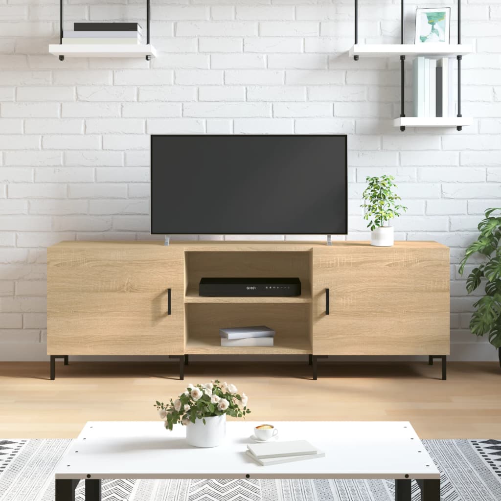 Tv Cabinet 150X30X50 Cm Engineered Wood