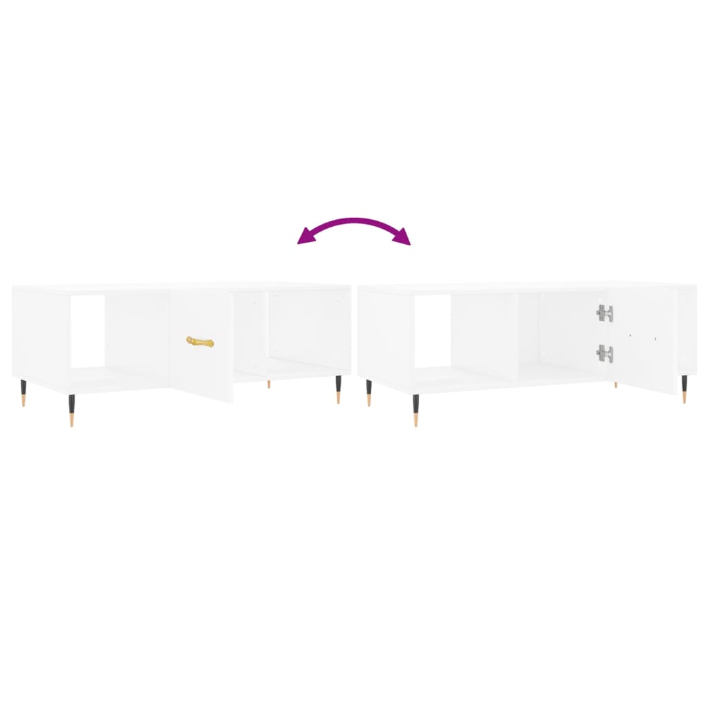 Coffee Table 102X50X40 Cm Engineered Wood