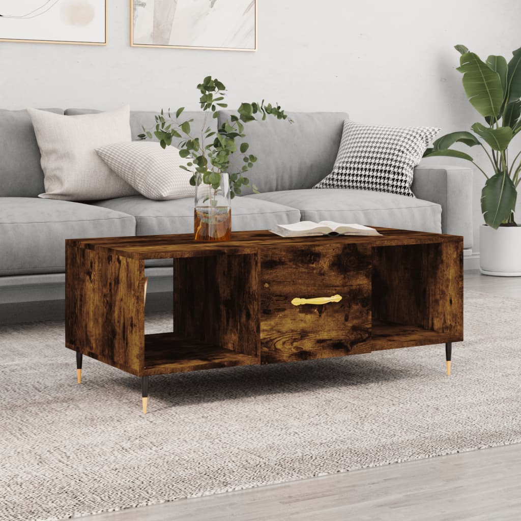 Coffee Table 102X50X40 Cm Engineered Wood