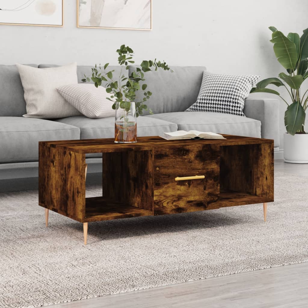 Coffee Table 102X50X40 Cm Engineered Wood