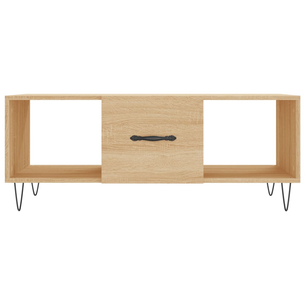 Coffee Table 102X50X40 Cm Engineered Wood