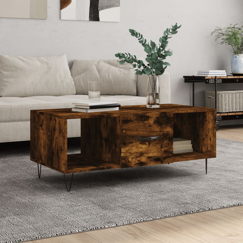 Coffee Table 102X50X40 Cm Engineered Wood