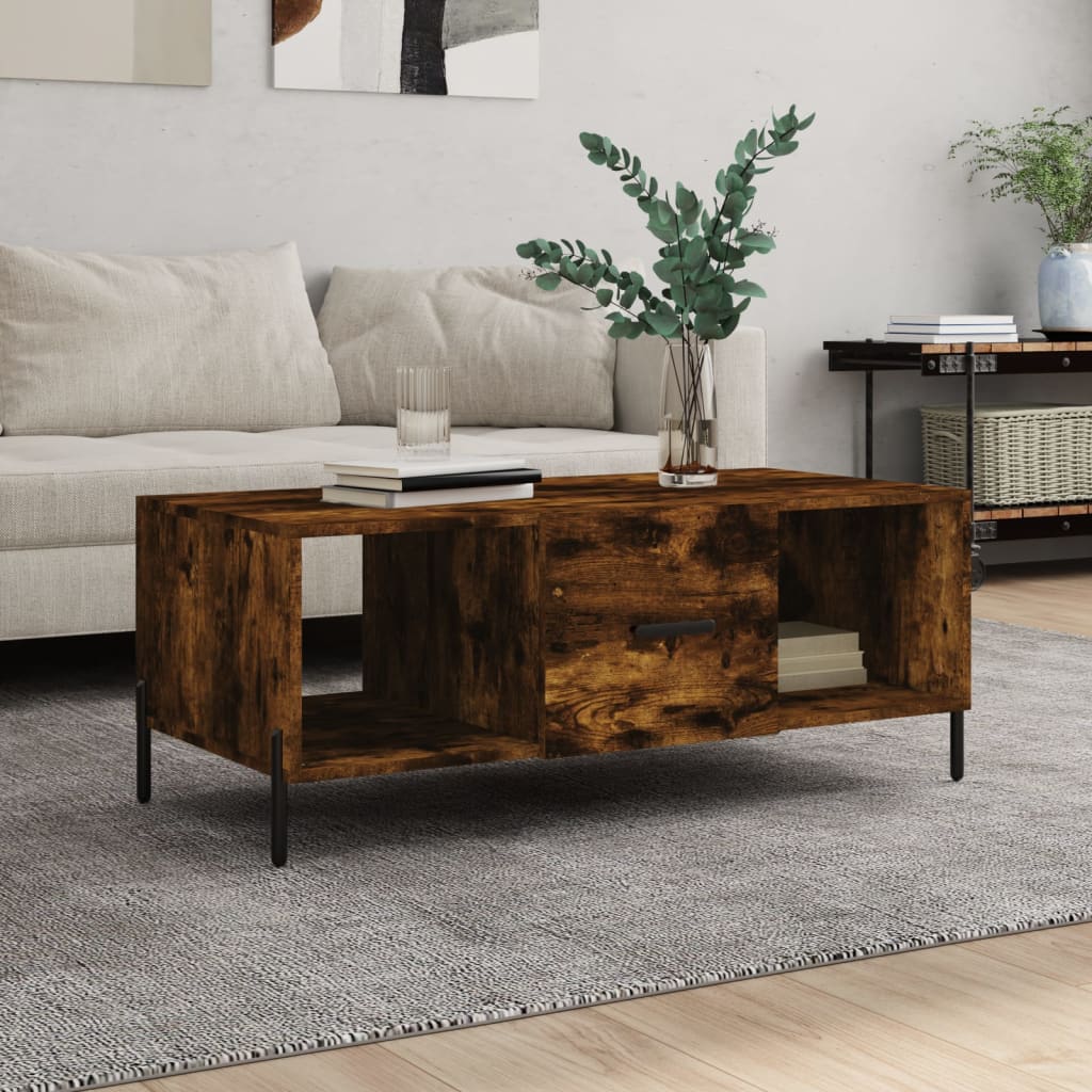 Coffee Table 102X50X40 Cm Engineered Wood