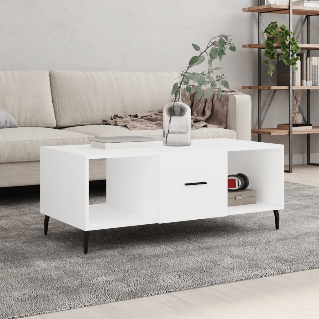 Coffee Table 102X50X40 Cm Engineered Wood