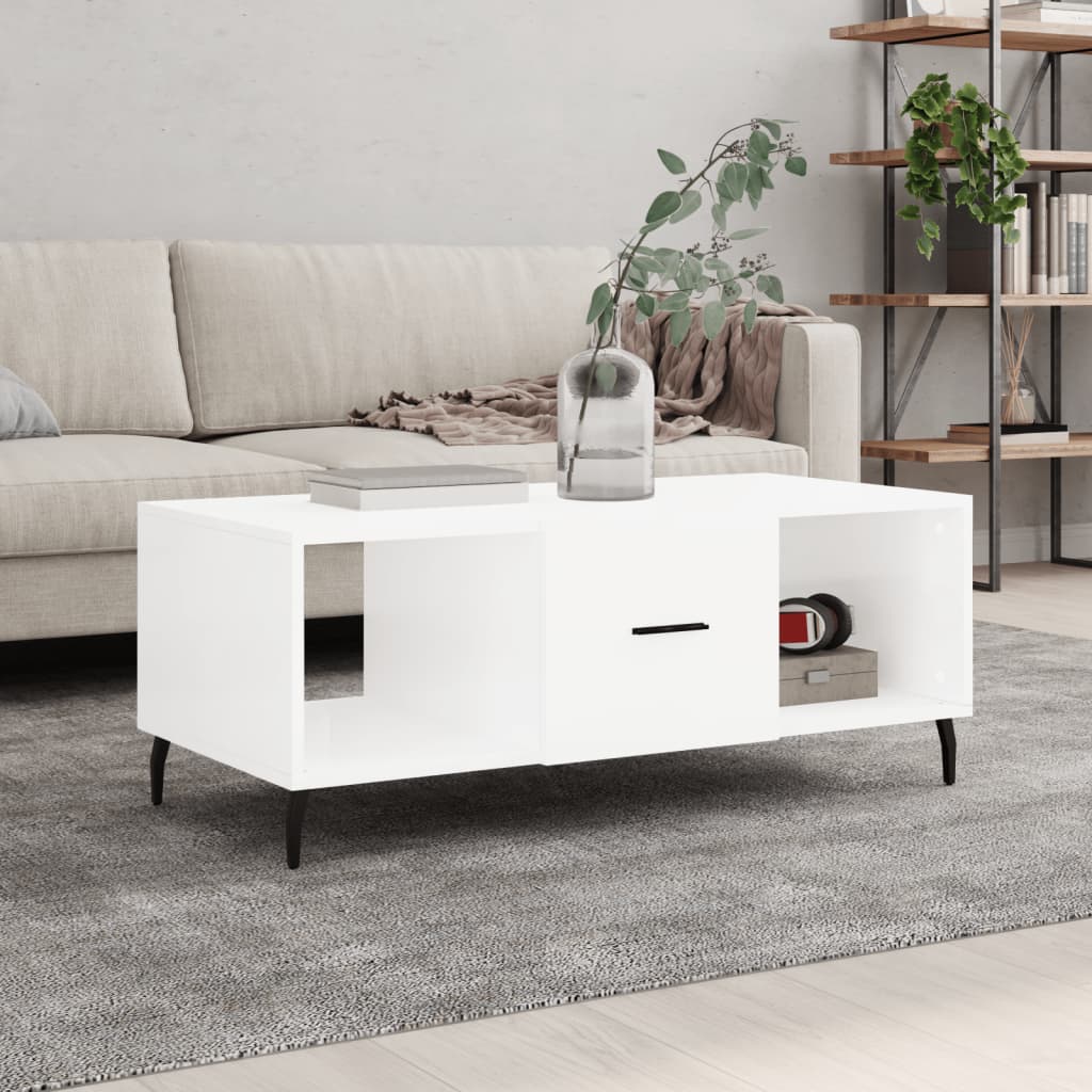 Coffee Table 102X50X40 Cm Engineered Wood