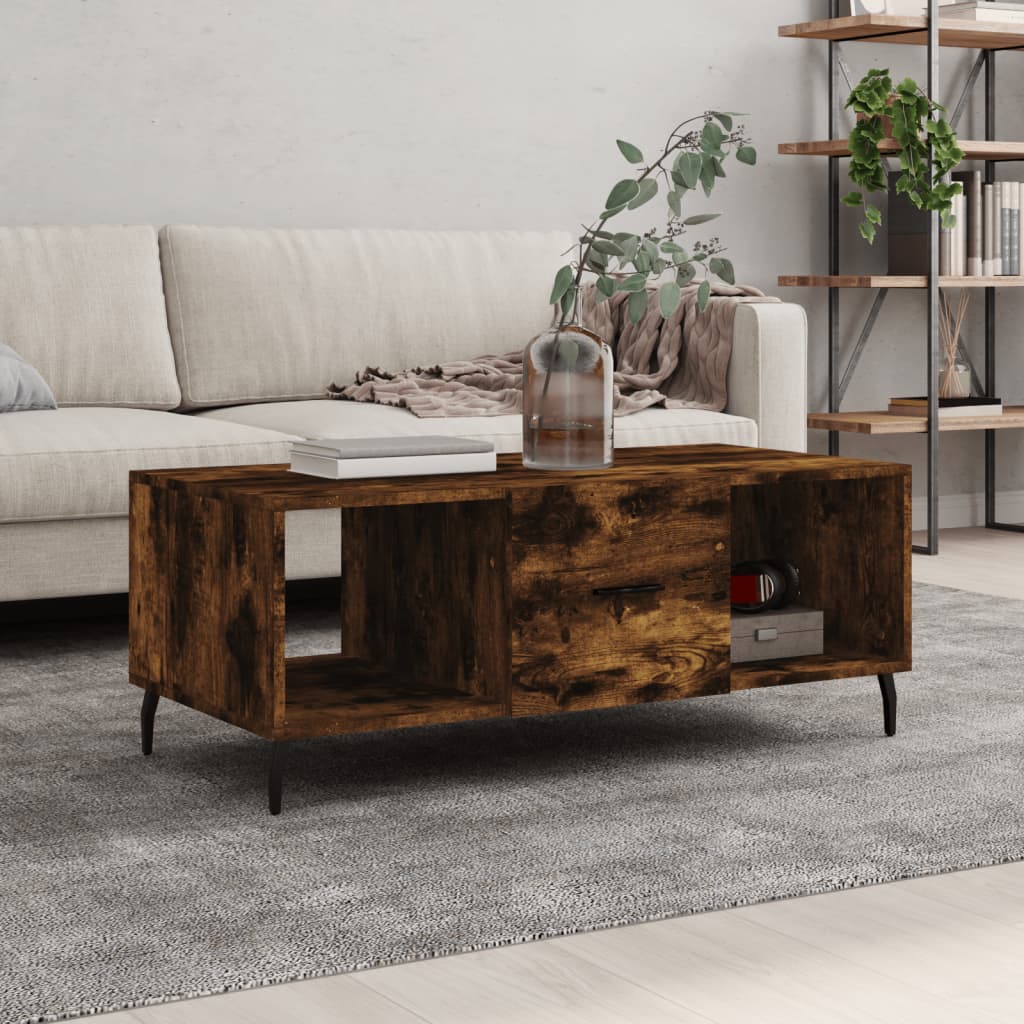 Coffee Table 102X50X40 Cm Engineered Wood