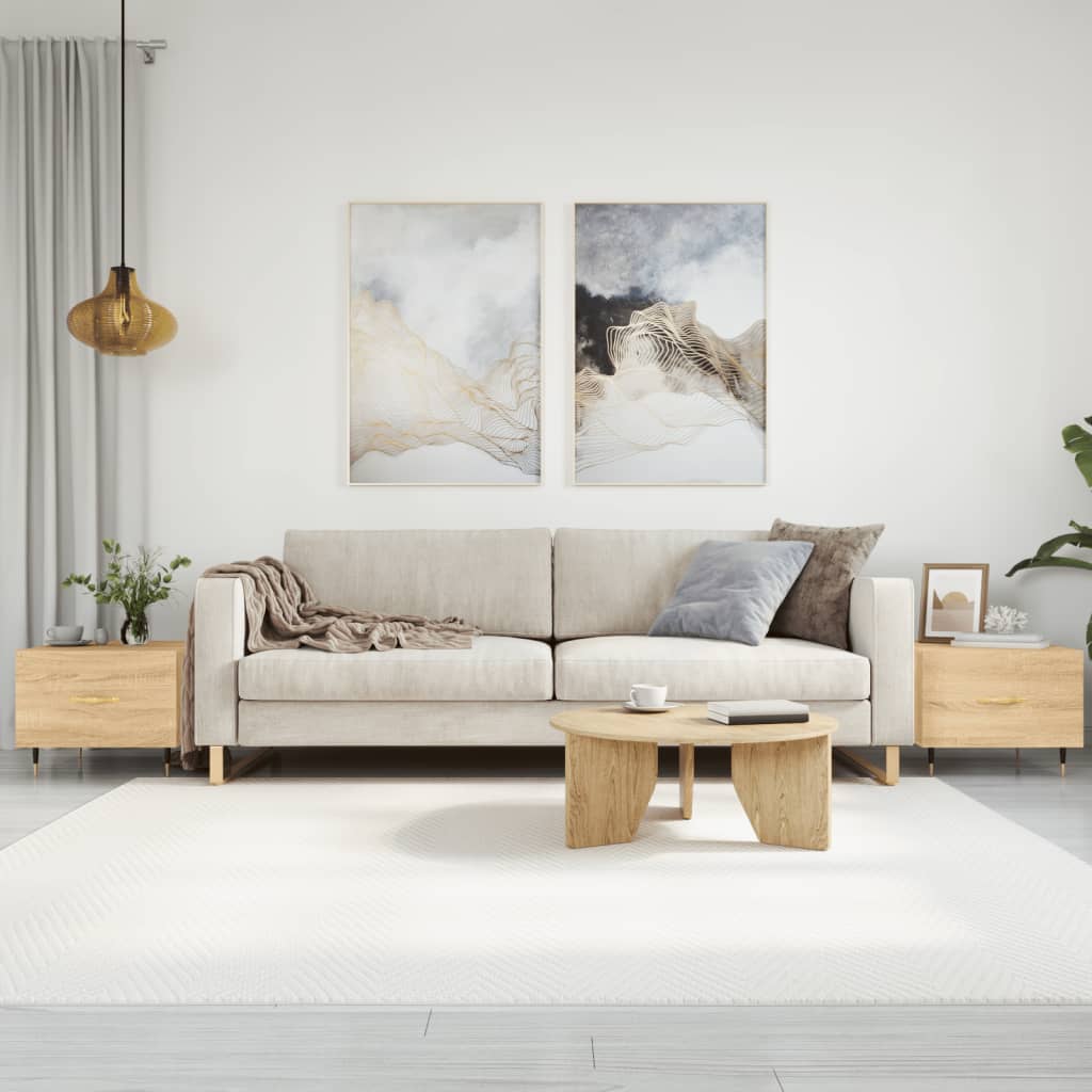 Coffee Table 50X50X40 Cm Engineered Wood