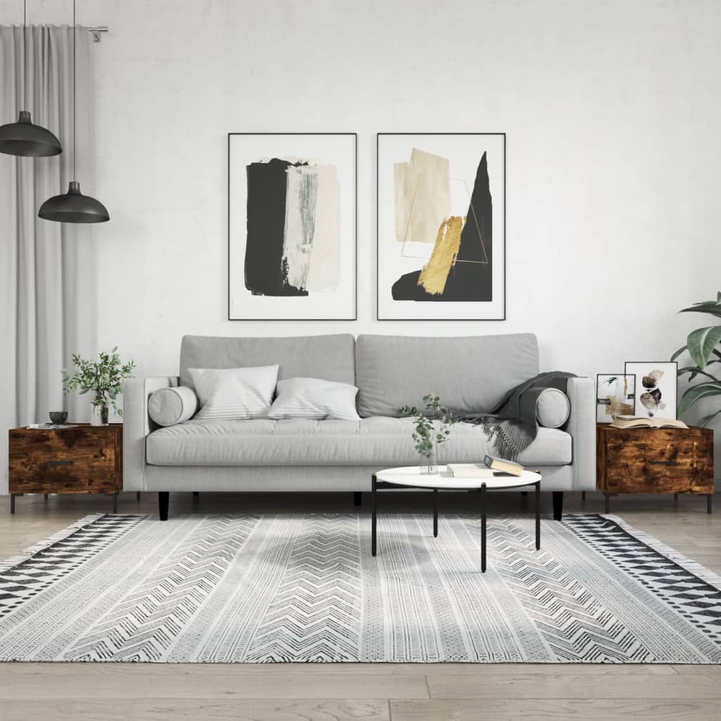 Coffee Table 50X50X40 Cm Engineered Wood