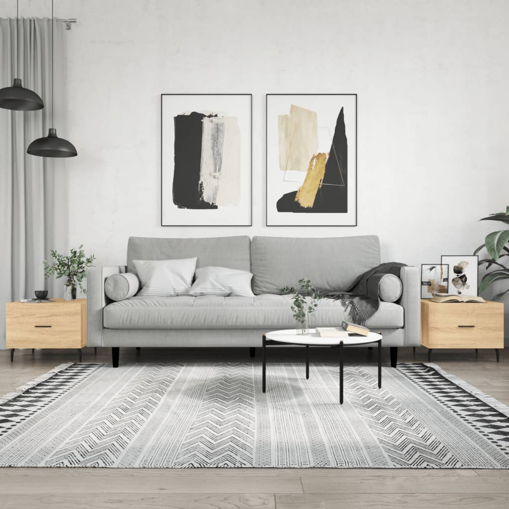 Coffee Table 50X50X40 Cm Engineered Wood