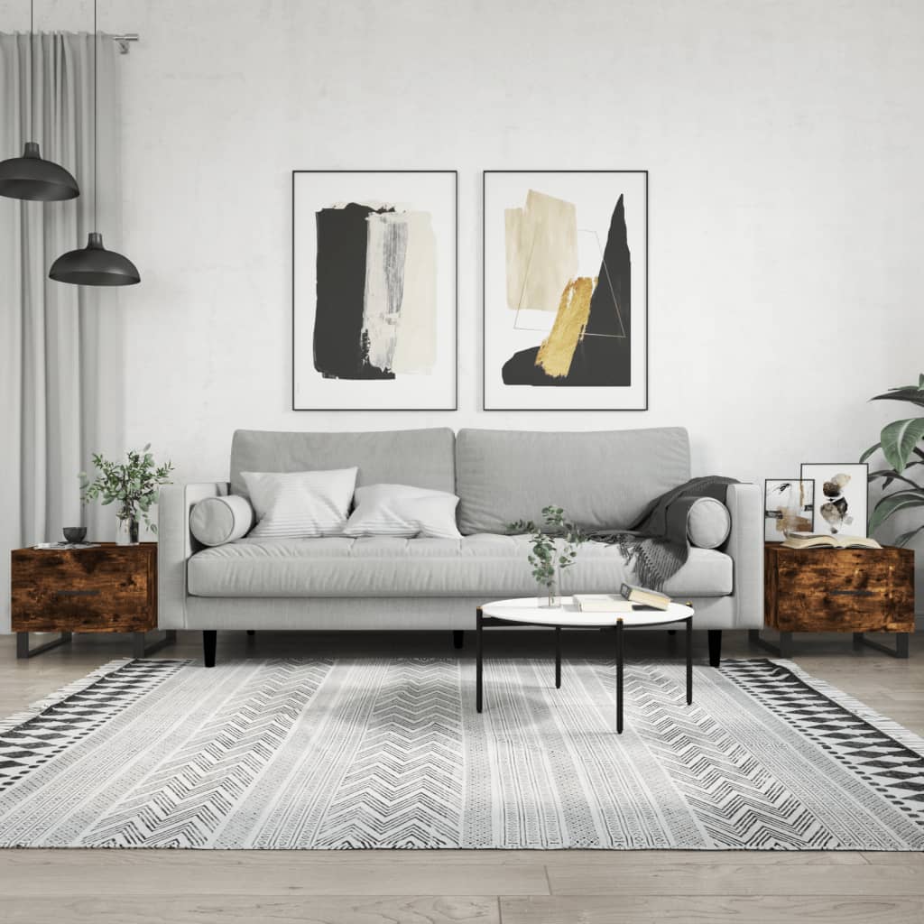 Coffee Table 50X50X40 Cm Engineered Wood