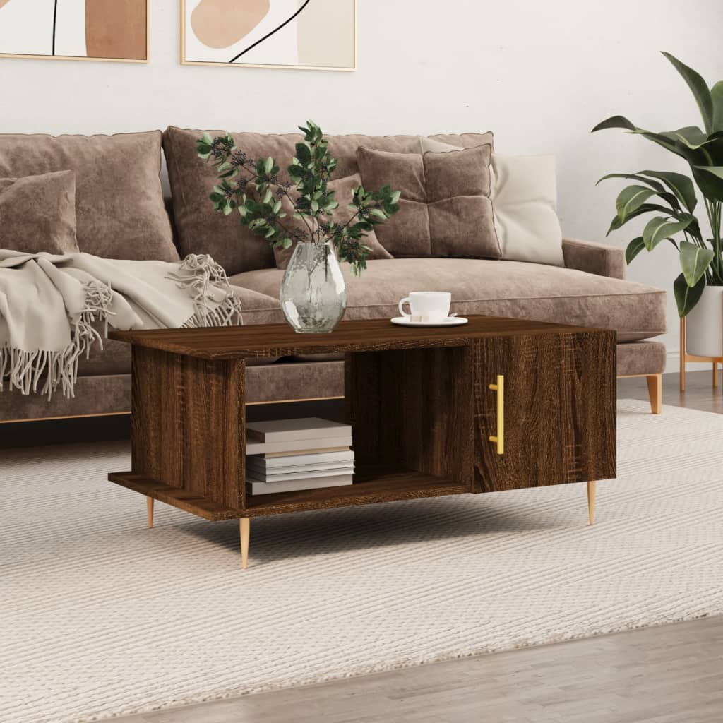 Coffee Table 90X50X40 Cm Engineered Wood