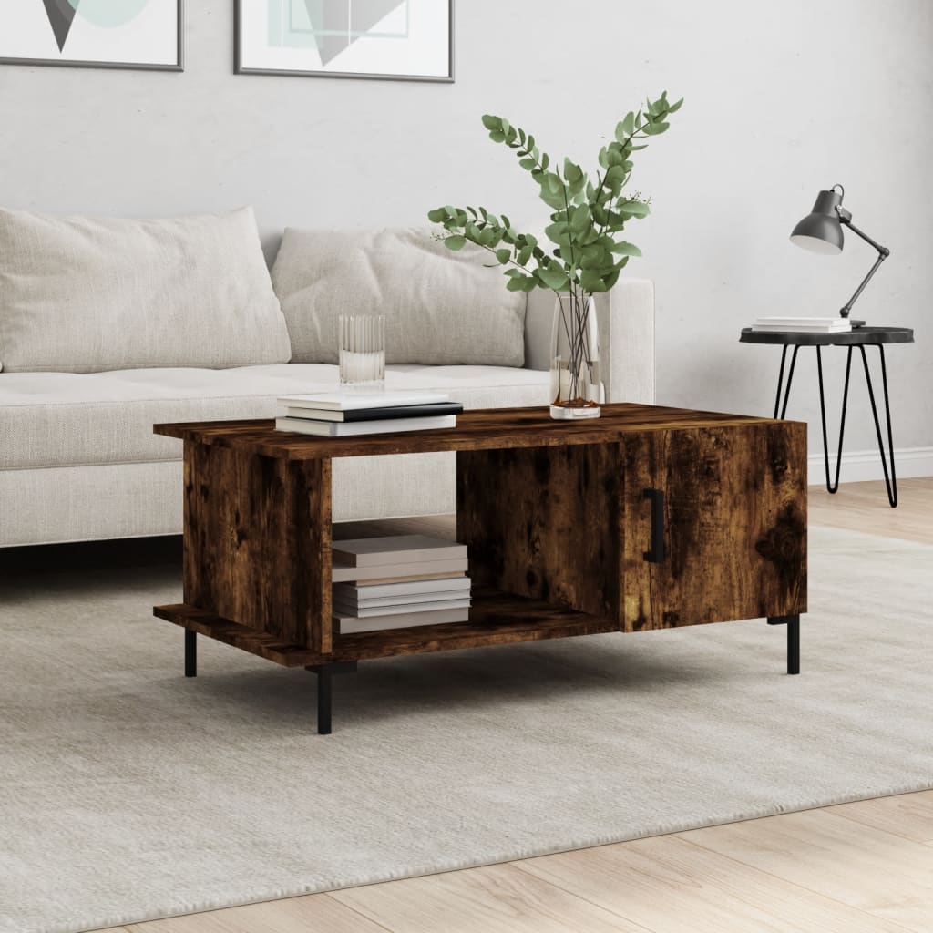 Coffee Table 90X50X40 Cm Engineered Wood