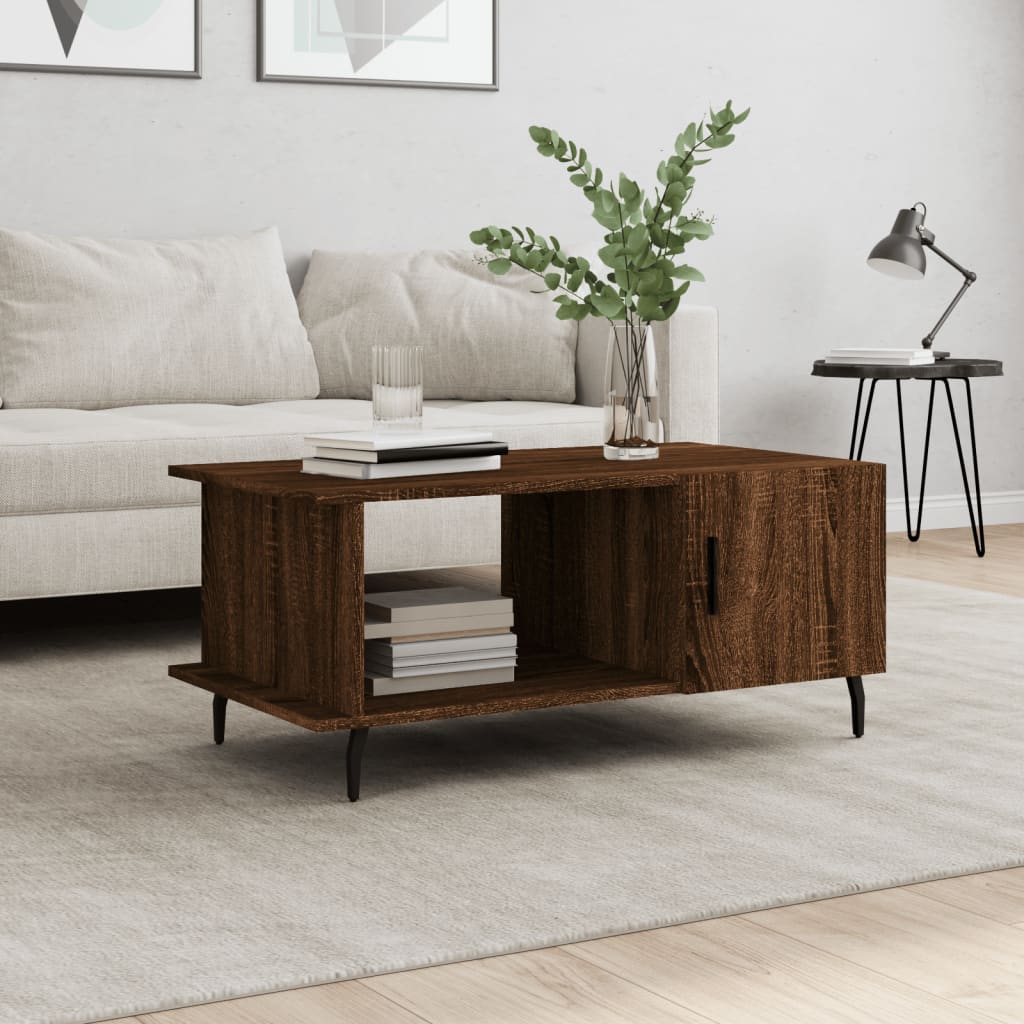 Coffee Table 90X50X40 Cm Engineered Wood
