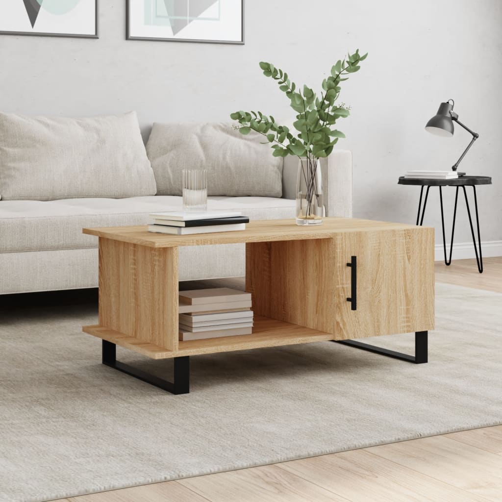 Coffee Table 90X50X40 Cm Engineered Wood