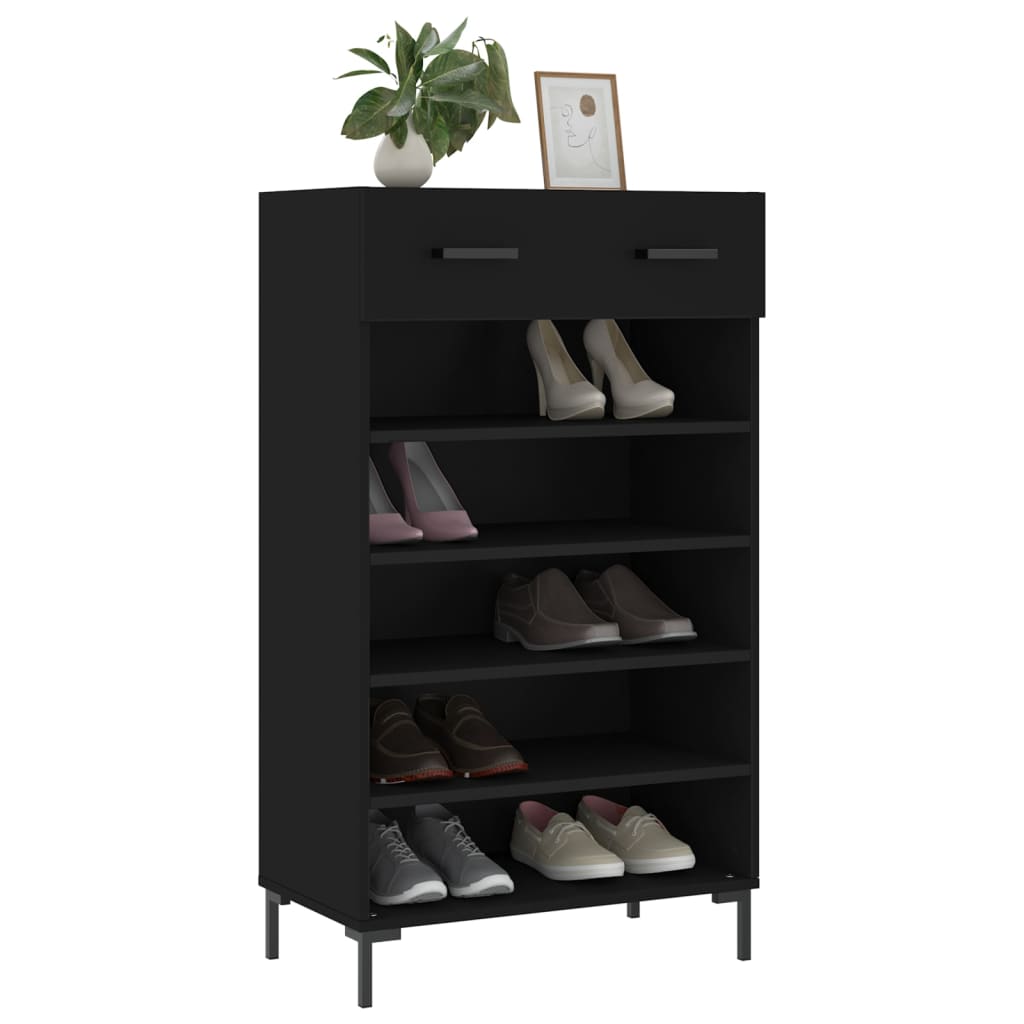 Shoe Cabinet 60X35X105 Cm Engineered Wood
