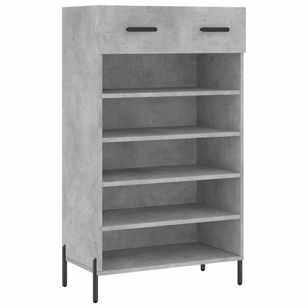 Shoe Cabinet 60X35X105 Cm Engineered Wood