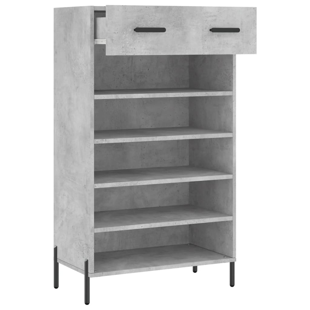 Shoe Cabinet 60X35X105 Cm Engineered Wood
