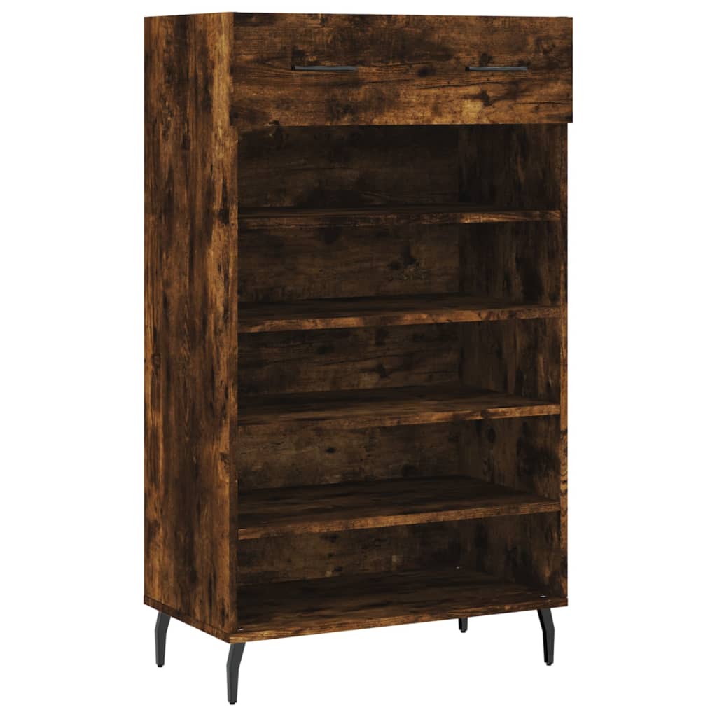 Shoe Cabinet 60X35X105 Cm Engineered Wood