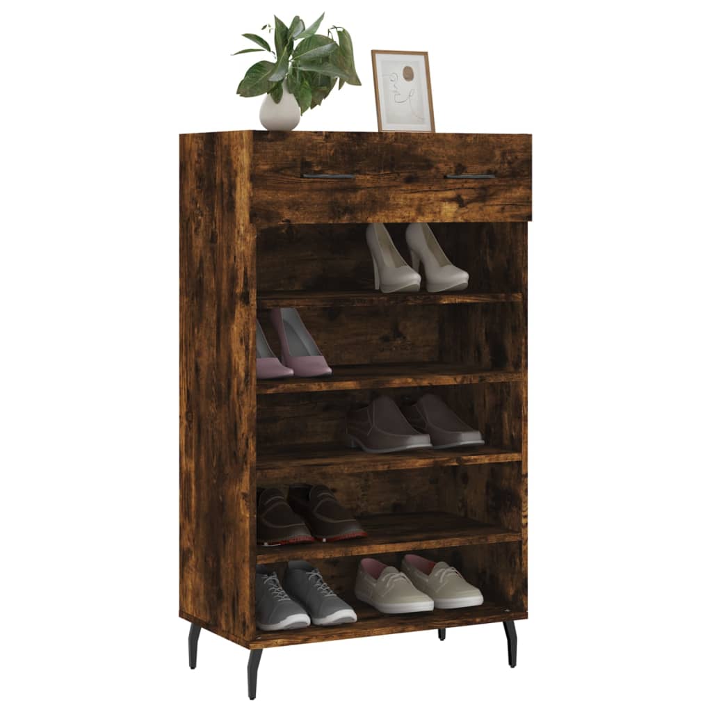 Shoe Cabinet 60X35X105 Cm Engineered Wood