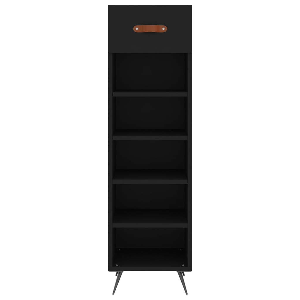 Shoe Cabinet 30X35X105 Cm Engineered Wood