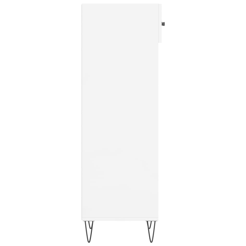 Shoe Cabinet 30X35X105 Cm Engineered Wood