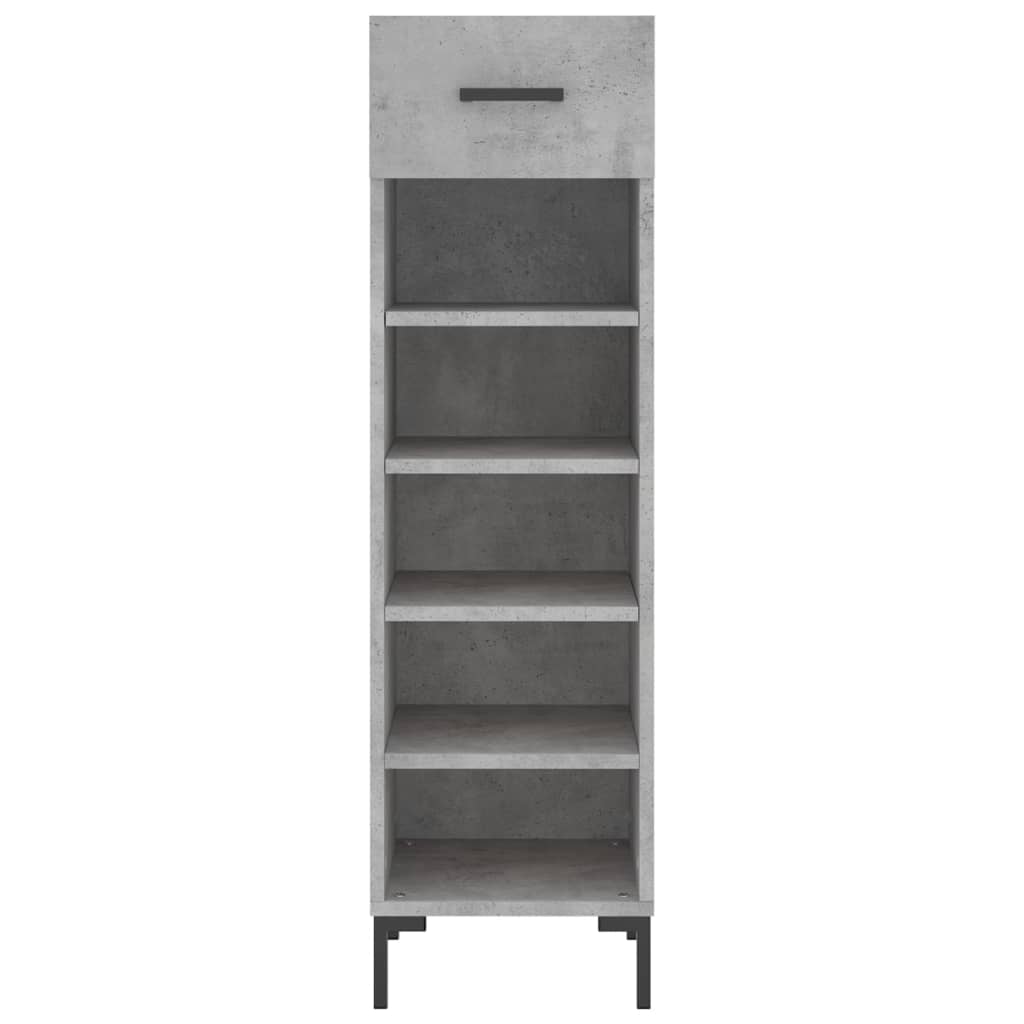 Shoe Cabinet 30X35X105 Cm Engineered Wood