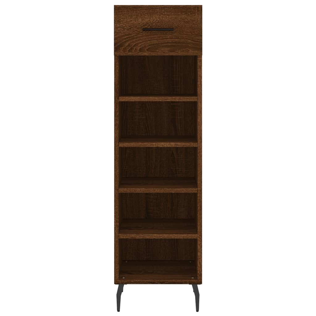 Shoe Cabinet 30X35X105 Cm Engineered Wood
