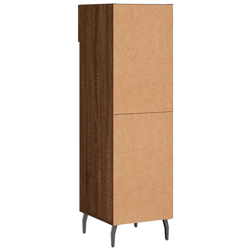 Shoe Cabinet 30X35X105 Cm Engineered Wood