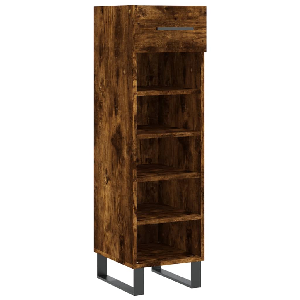 Shoe Cabinet 30X35X105 Cm Engineered Wood