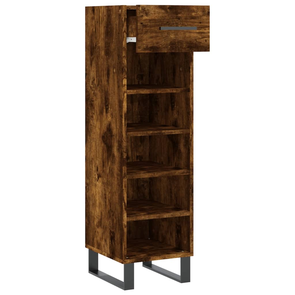 Shoe Cabinet 30X35X105 Cm Engineered Wood