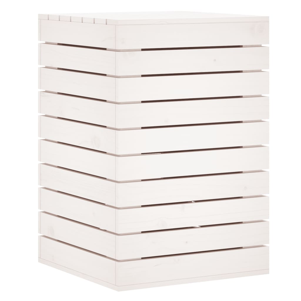 Laundry Basket Solid Wood Pine