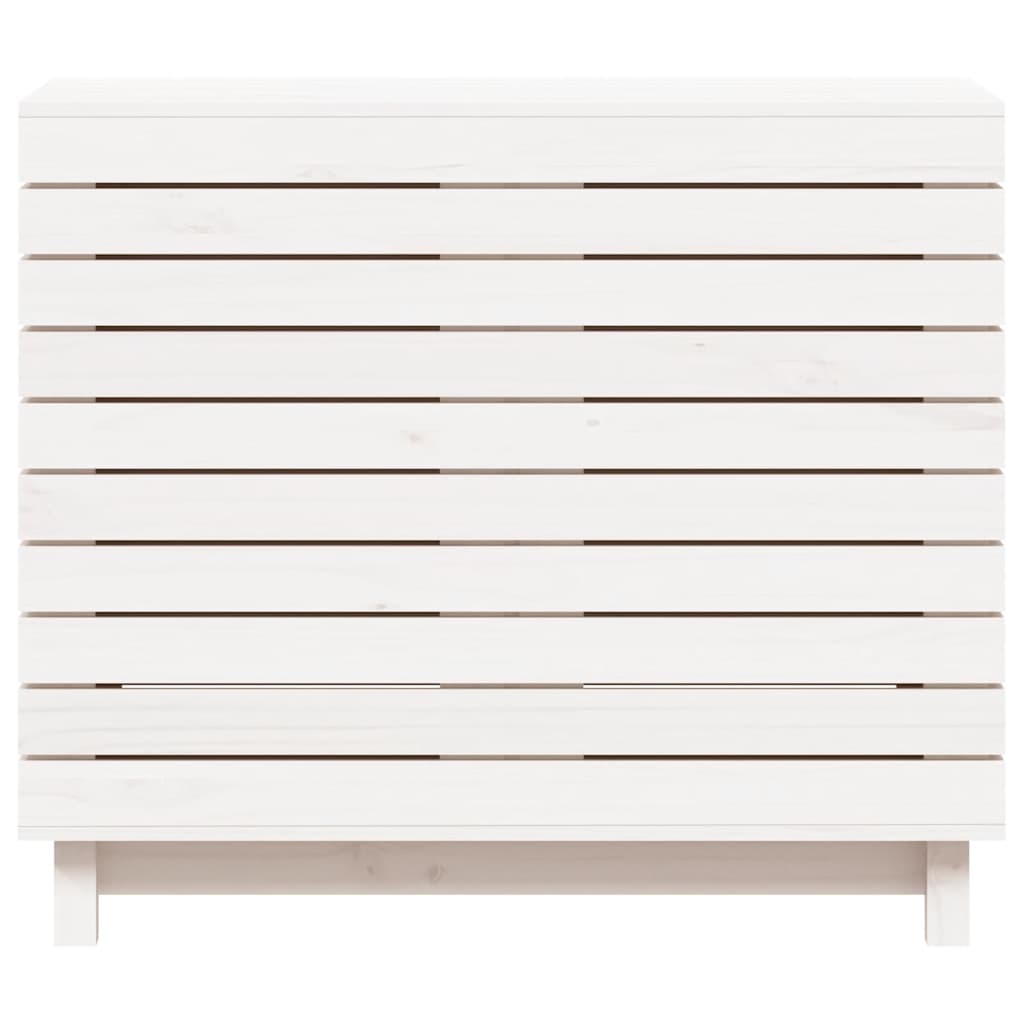 Laundry Basket 88.5X44X76 Cm Solid Wood Pine