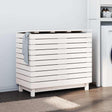 Laundry Basket 88.5X44X76 Cm Solid Wood Pine