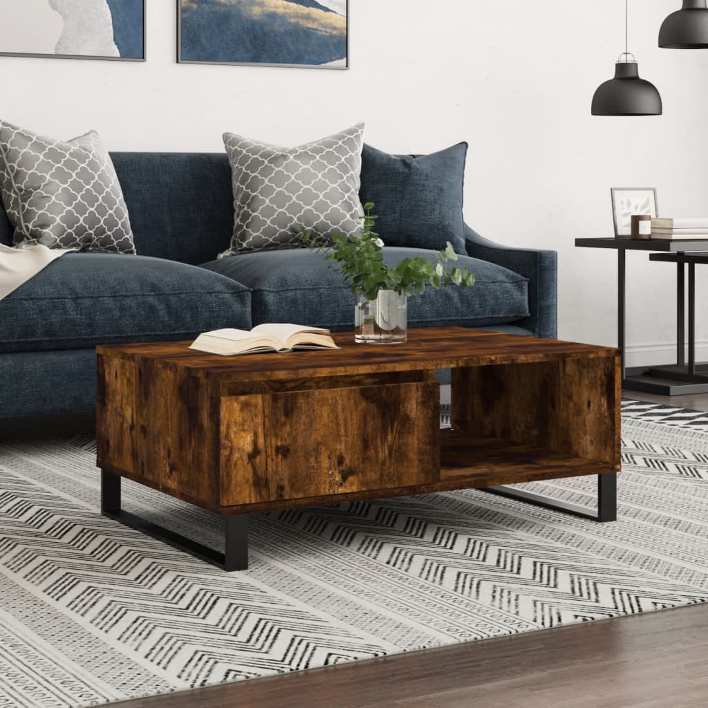 Coffee Table 90X60X35 Cm Engineered Wood