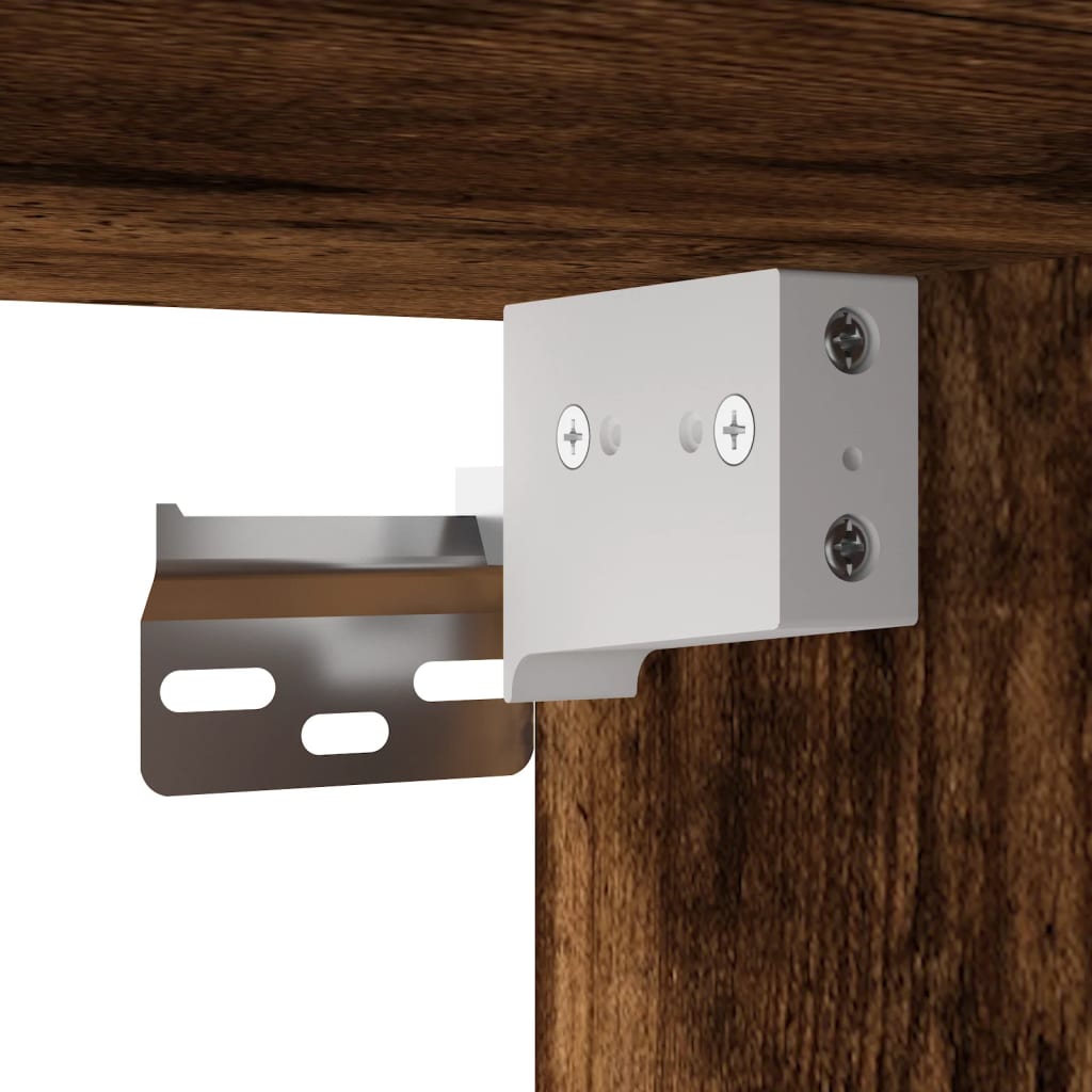 Wall Mounted Cabinet 34.5X34X90 Cm