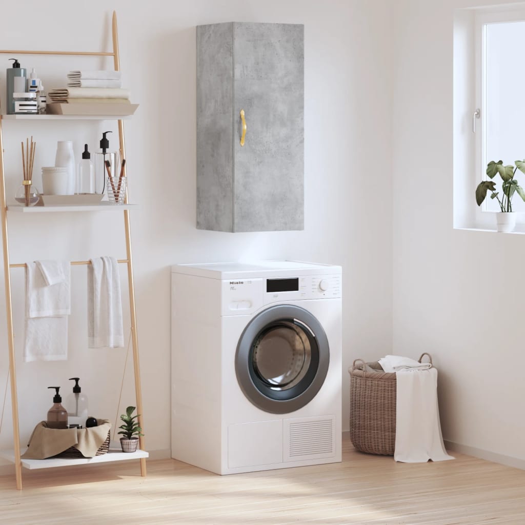 Wall Mounted Cabinet 34.5X34X90 Cm