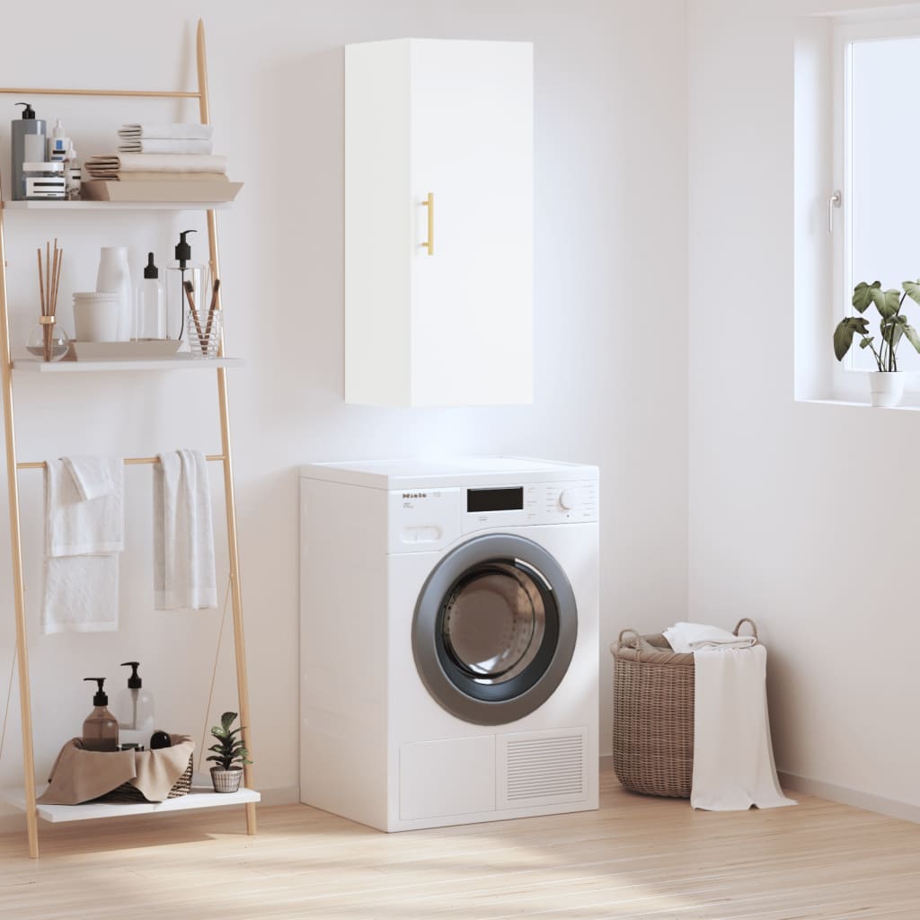 Wall Mounted Cabinet 34.5X34X90 Cm