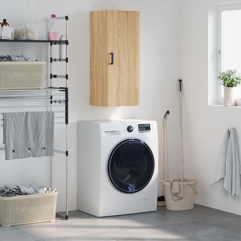 Wall Mounted Cabinet 34.5X34X90 Cm