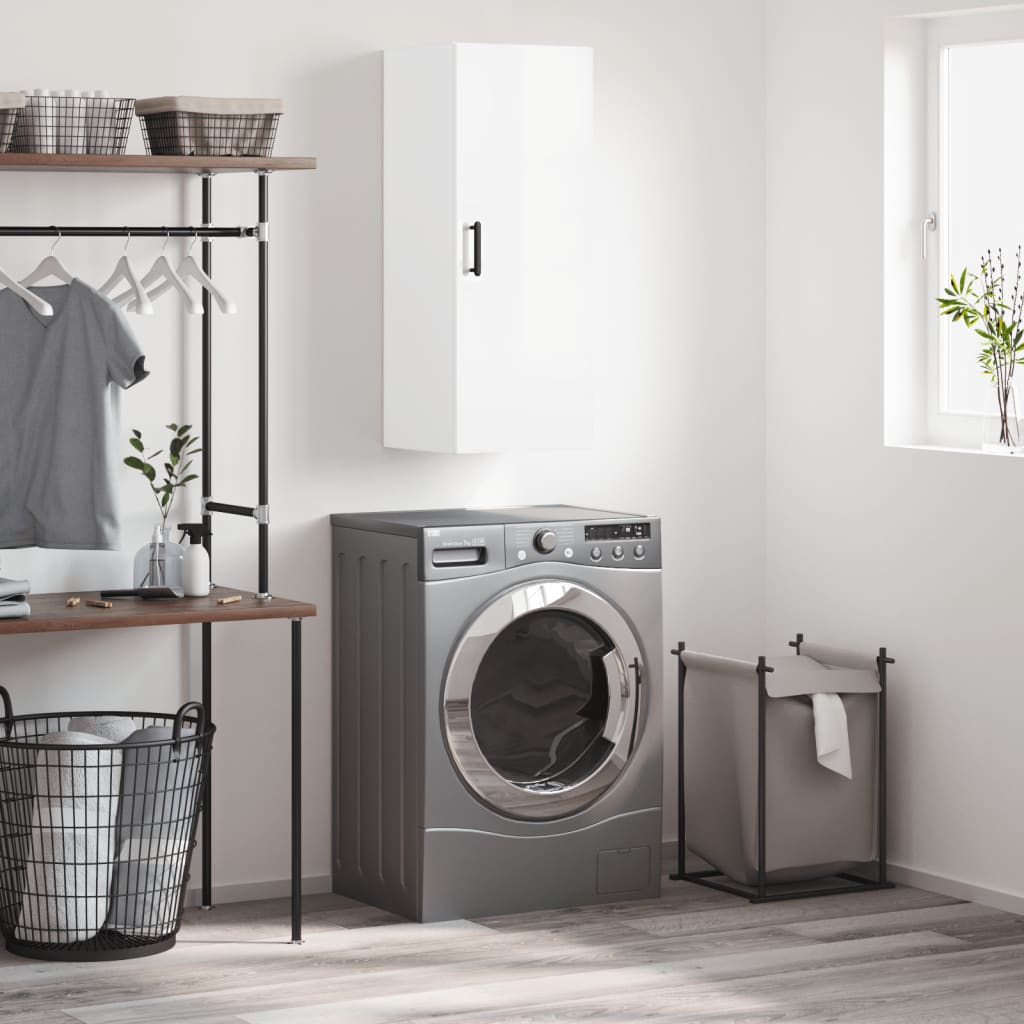 Wall Mounted Cabinet 34.5X34X90 Cm