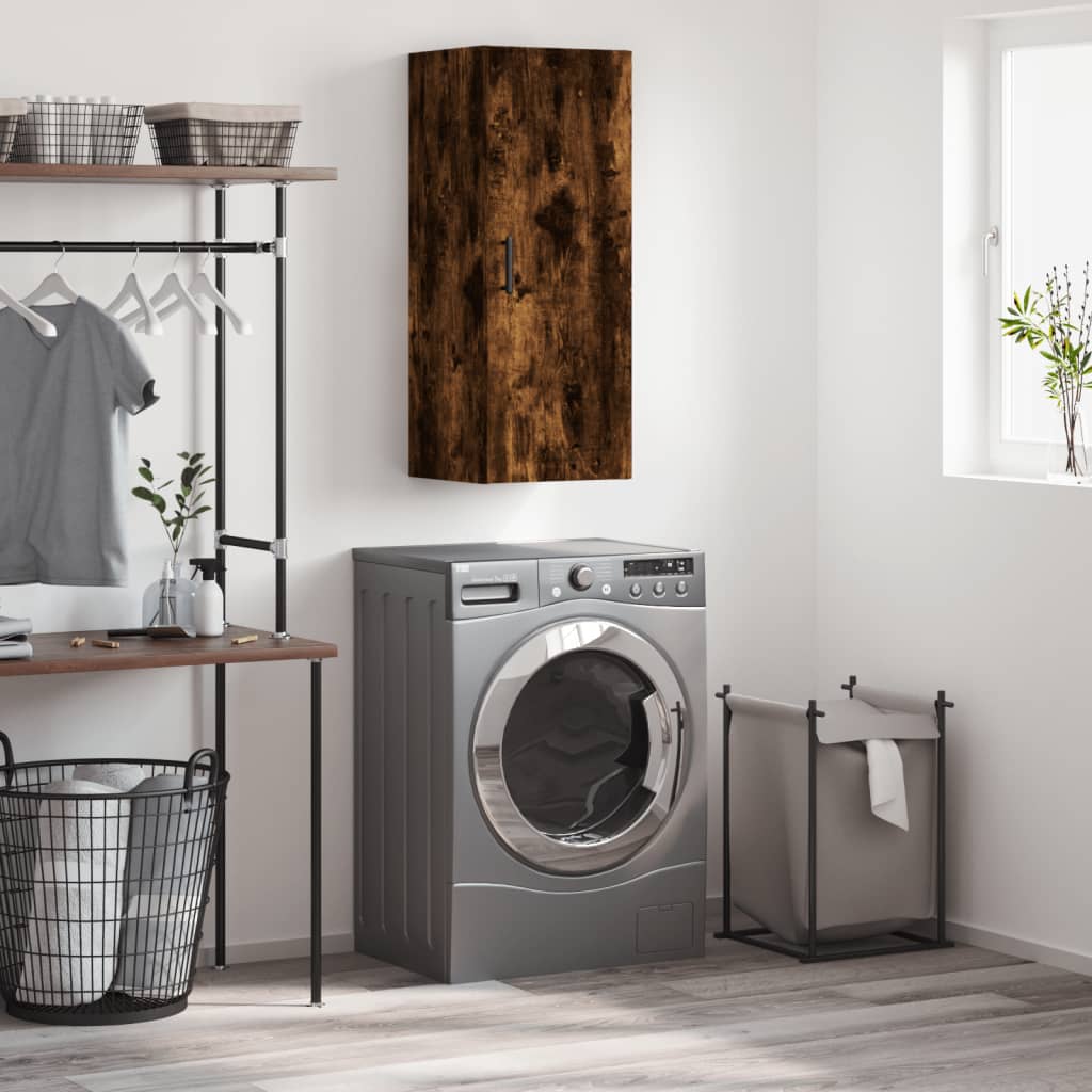 Wall Mounted Cabinet 34.5X34X90 Cm