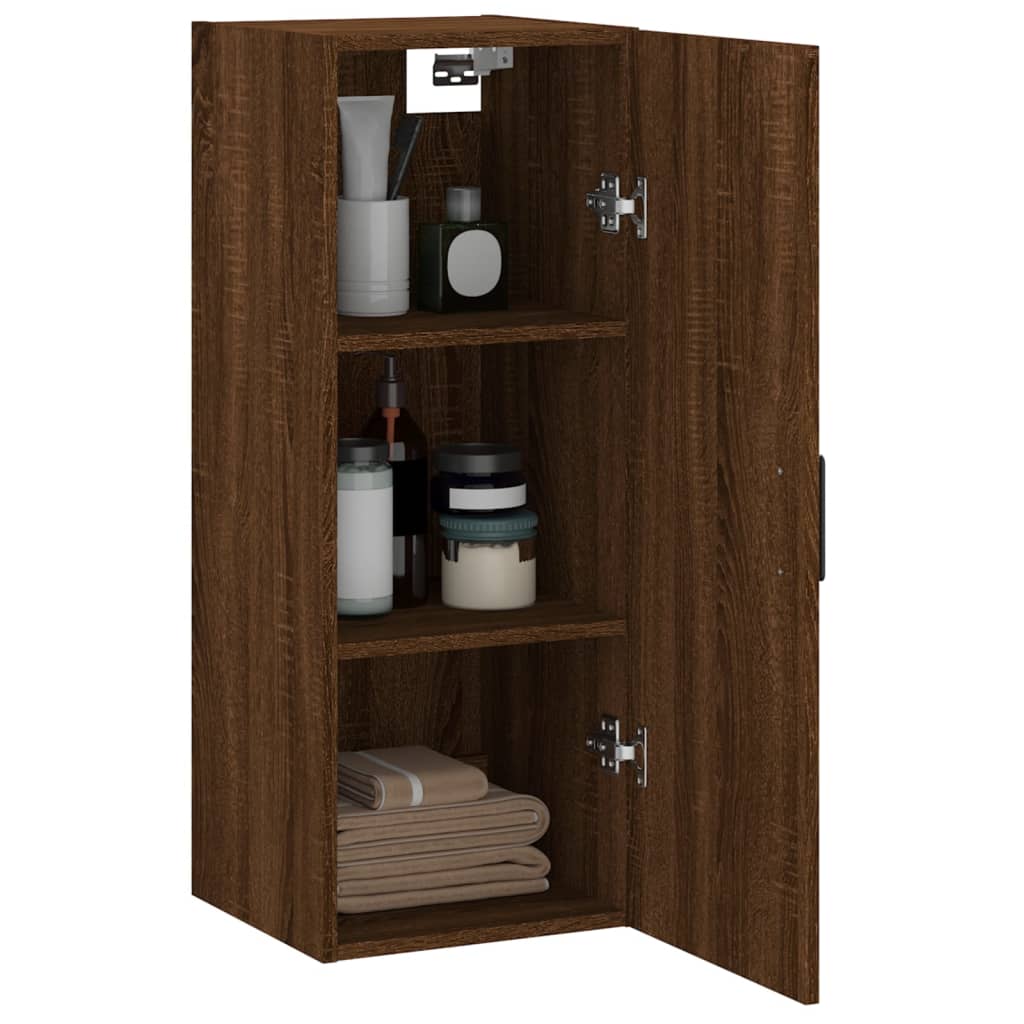 Wall Mounted Cabinet 34.5X34X90 Cm