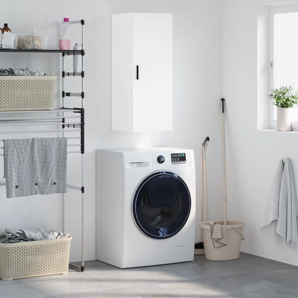 Wall Mounted Cabinet 34.5X34X90 Cm