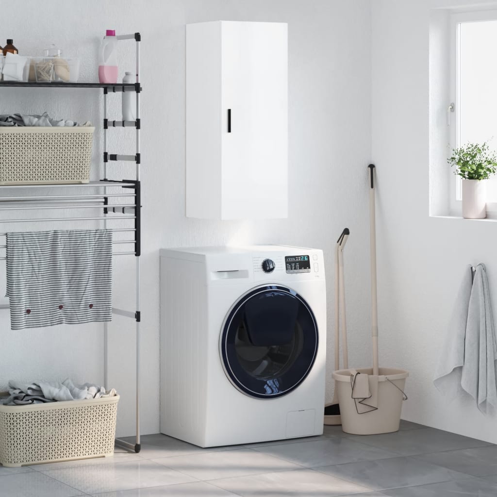 Wall Mounted Cabinet 34.5X34X90 Cm